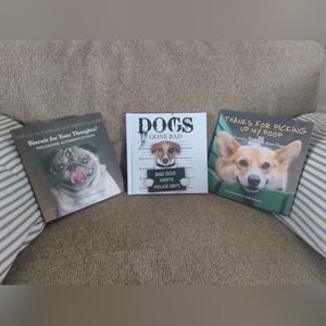 3 Novelty Dog Books - great gift
